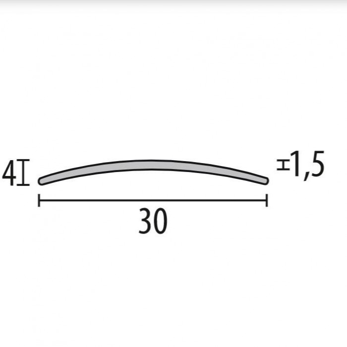 Citi - 459M SBS 2.7m Alu anodized Silver F4