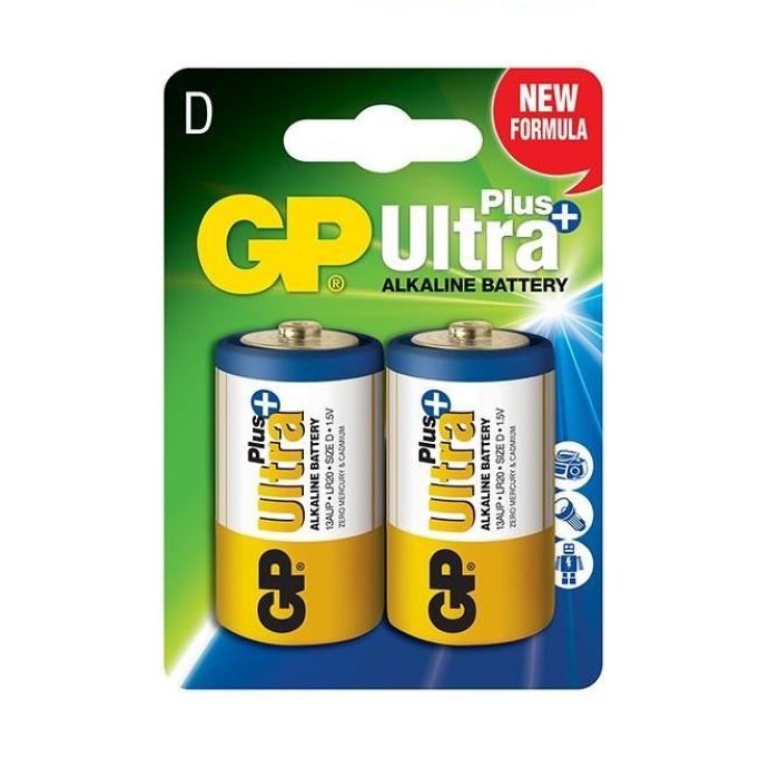 Baterijas - GP ULTRA baterija LR20 / D
