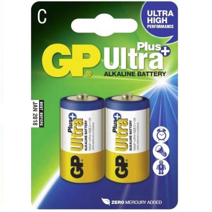 Baterijas - GP ULTRA baterija LR14 / C
