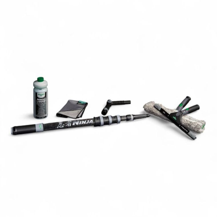 Logu tīrīšanas inventārs - ERGO NINJA 6 in 1 komplekts