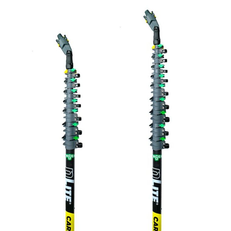 Logu tīrīšanas inventārs - NLITE CARBON 16K teleskopiskais kāts