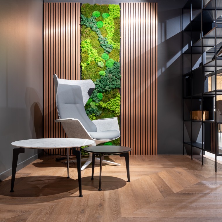 Projekti - vinils chevronā