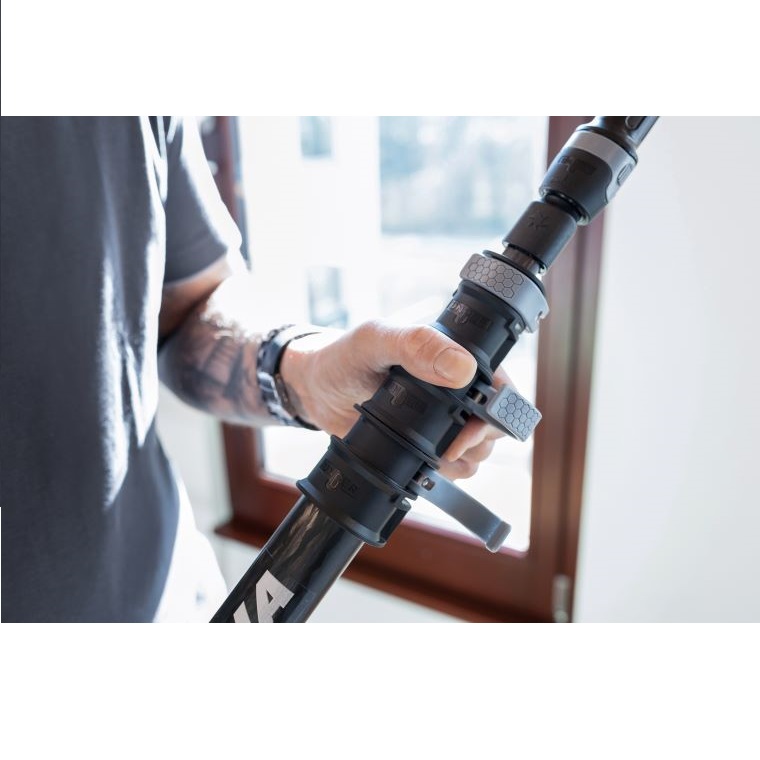 Logu tīrīšanas inventārs - ERGO NINJA teleskopisks kāts