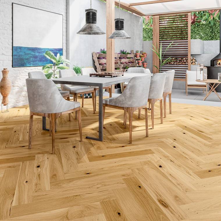 Parkets  Ozols Laka Birstēts BC Skujiņa 4V TG HERSTM-OAK521