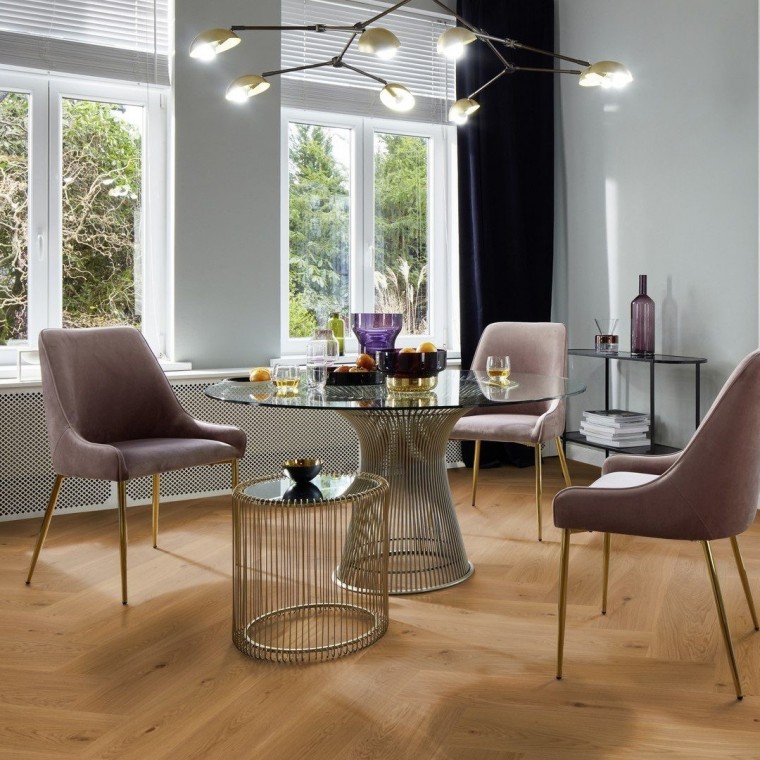 Parkets - Ozols Eļļa Birstēts Mix Skujiņa 4V TG Brūna špaktele 18x90 FA7JOKWE