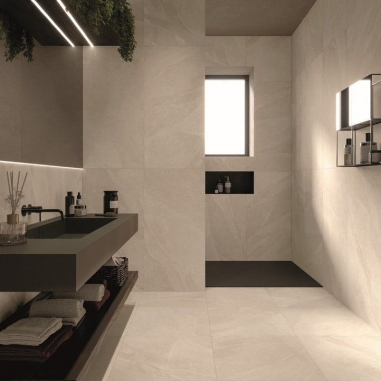 Flīzes - TIME STONE SABBIA 60X120, TMS114