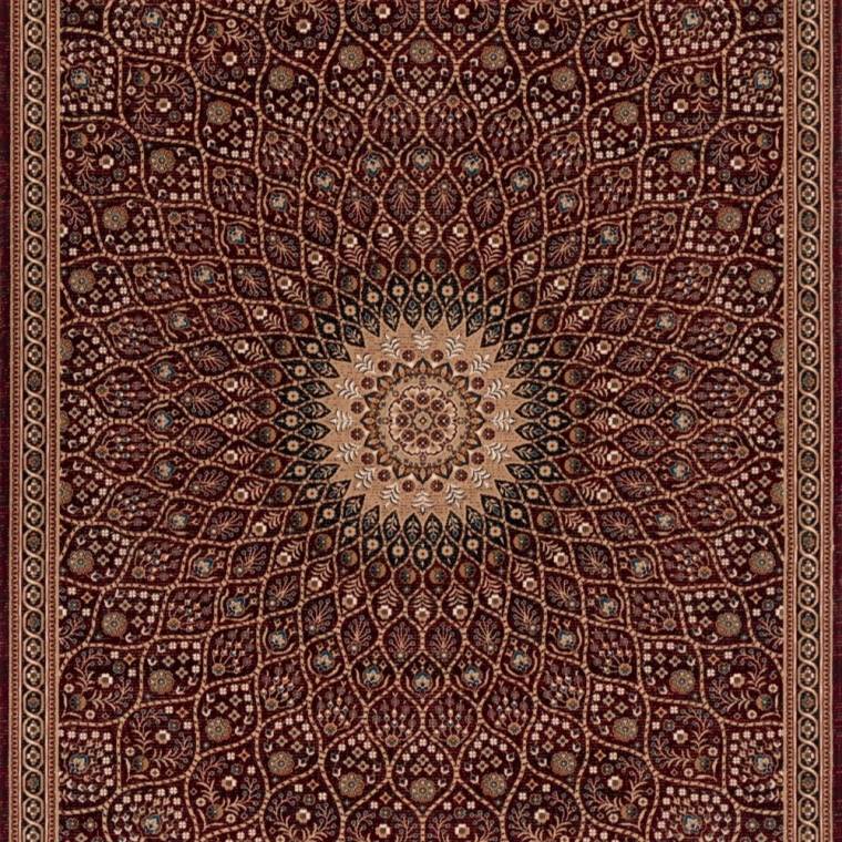 Paklāji Agnella Regius Mirat Dark Red. 160x240