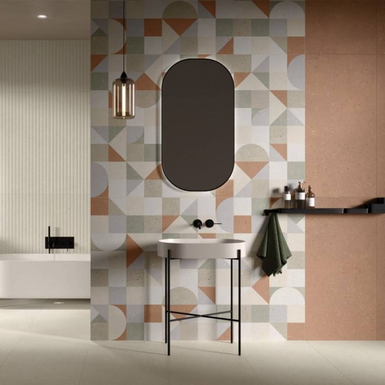 Flīzes DADO Geology Cotto 60X60 RTT 8mm, 304157