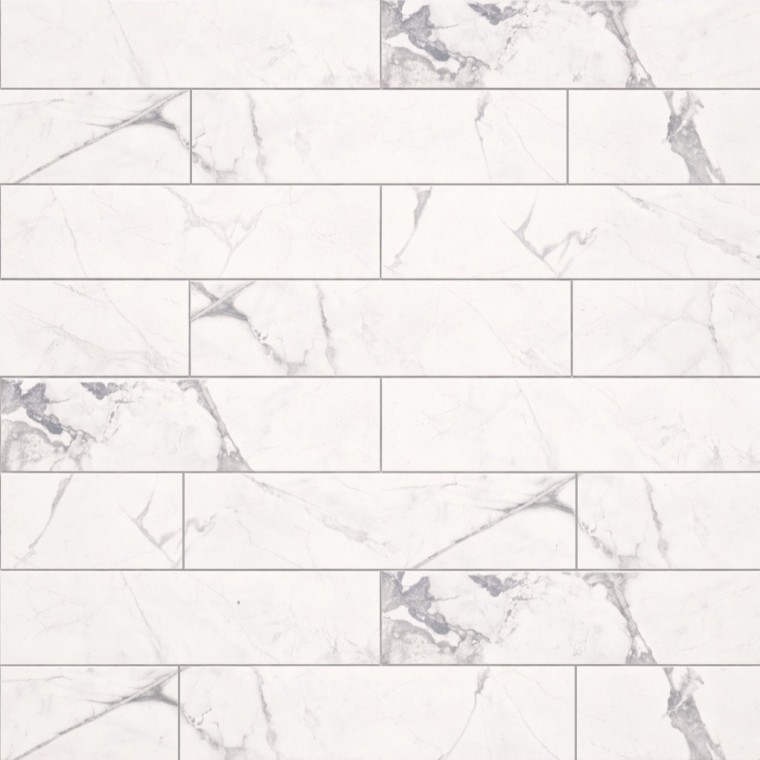 Flīzes - SPIDER WHITE KRY 7.3X29.6 10 mm, SPWH7/30/K