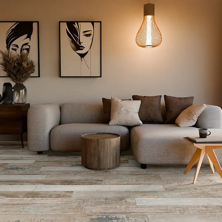 Vizualizē šo grīdas segumu savā telpā